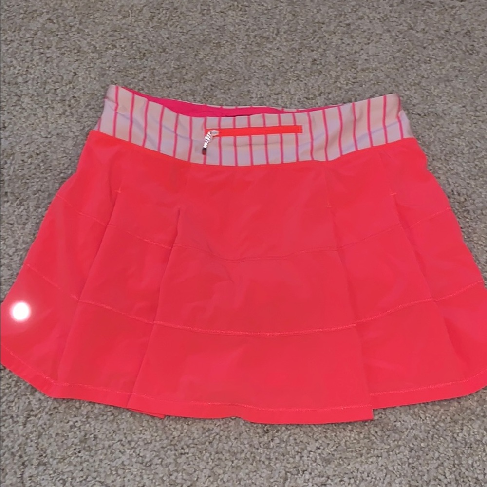 Lululemon pace rival skirt 6 tall